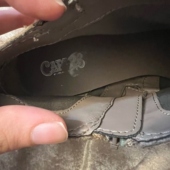 Taupe colored booties - Picture 4 of 6